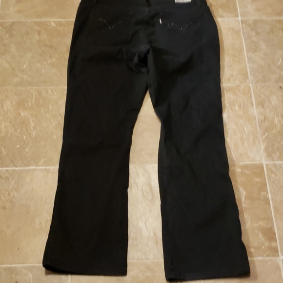 Levi's Blues Night embellished Black Bootcut Jeans - Picture 11 of 16